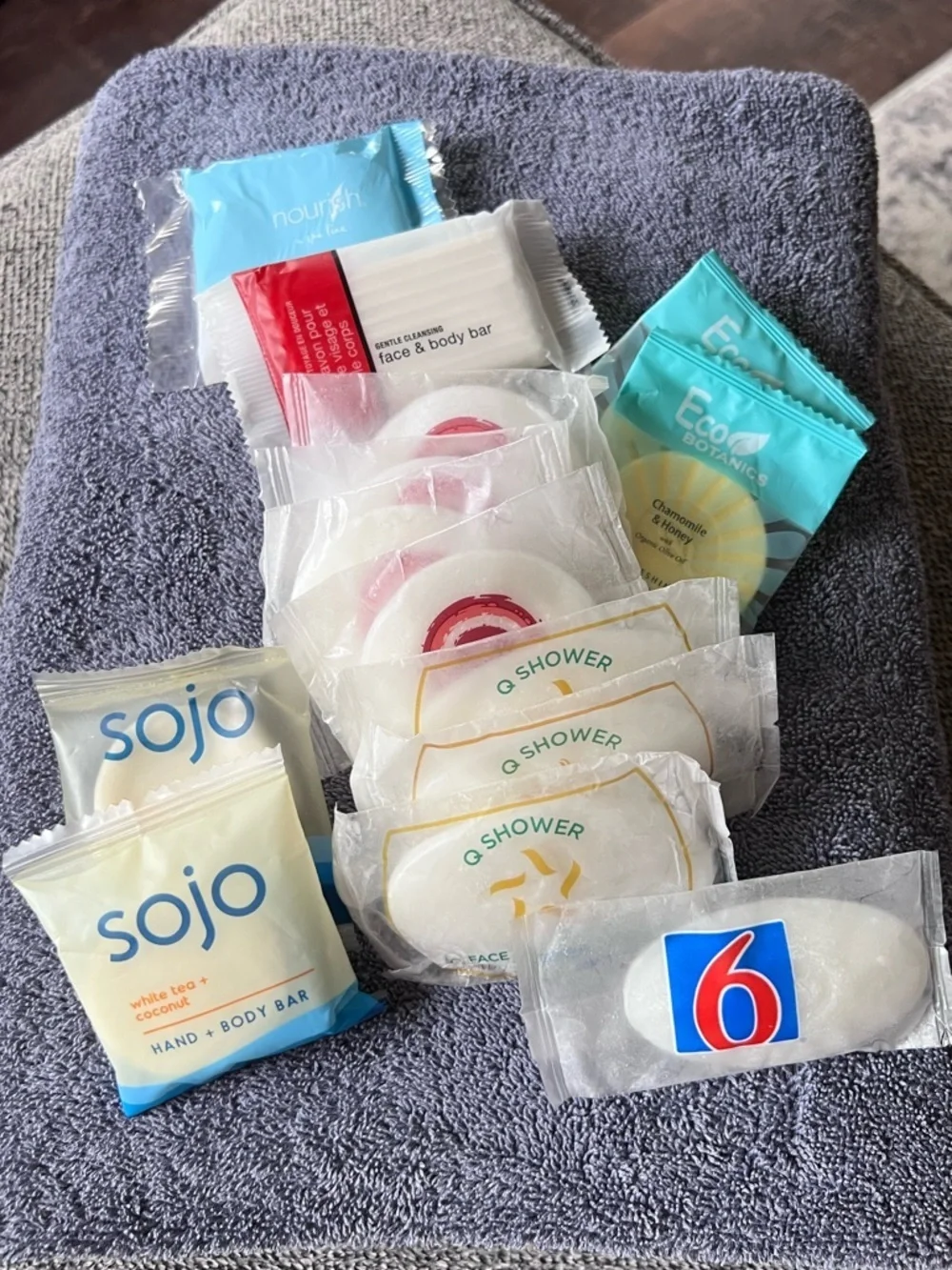 15 Assorted Hotel-Style Soap Bars Bundle - New in packaging